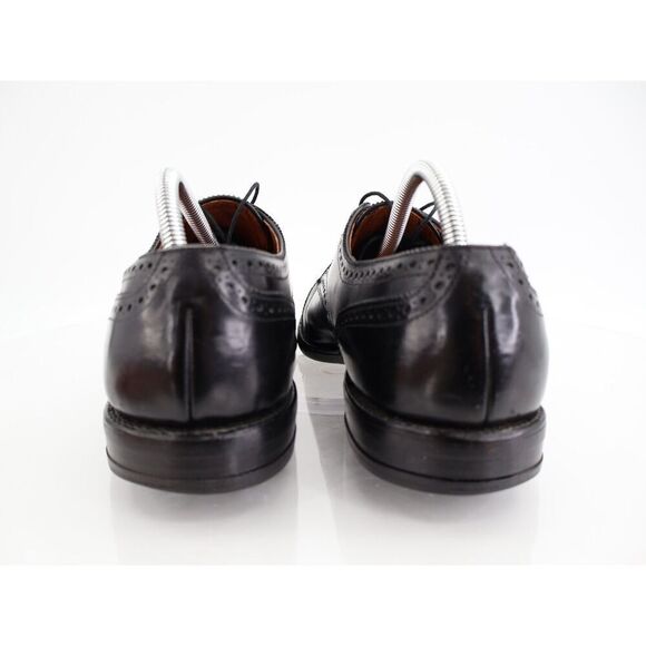 Allen Edmonds Men's Sanford Oxford Size 11 B Cap Toe Brogue Dress Shoe Black - Picture 5 of 12